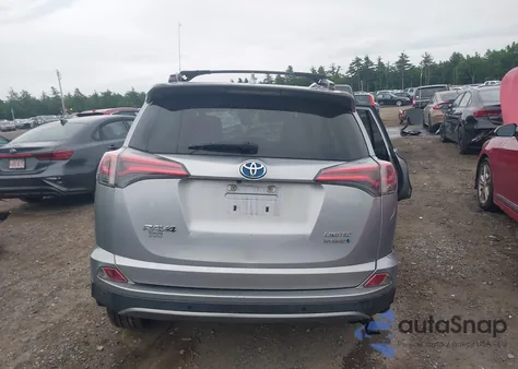 2017 Toyota Rav4 Hybrid Limited из США, поврежденный, VIN JTMDJREV1HD106744